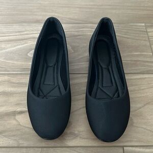 Brand New Black Flats sized as 37 European (6.5 US)  but fit more like size 6 US